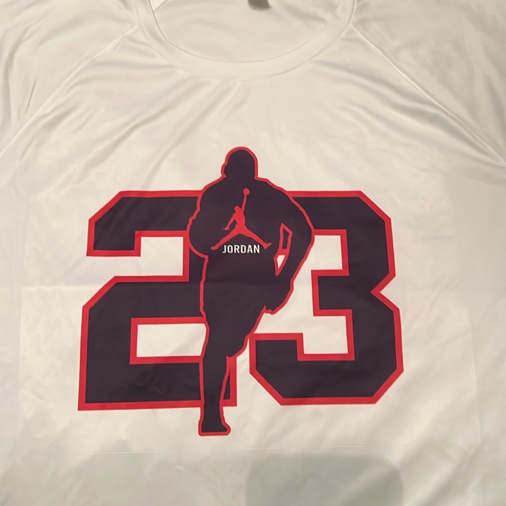 Custom number 23 dry fit T-shirt